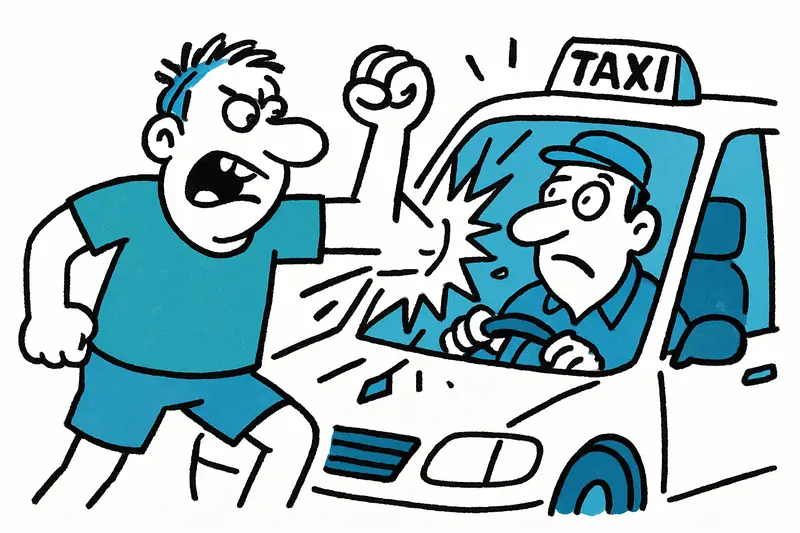 Randalierer am Ballermann: Wer schützt Taxifahrer und Gäste auf der Schinkenstraße?