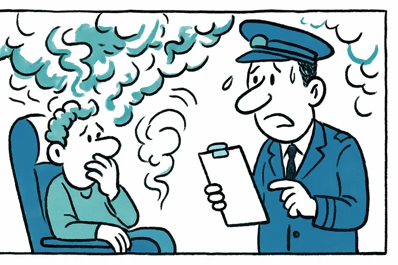 Smoke in the cabin: Son Sant Joan activated the emergency protocol — enough preparation for such cases?