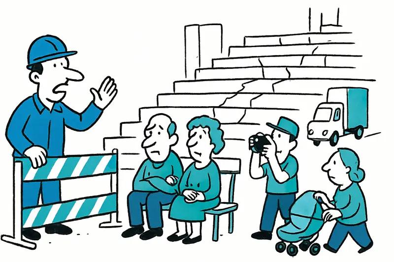 Cracks in the La Seu Staircase: Who Really Protects Palma's Heart?