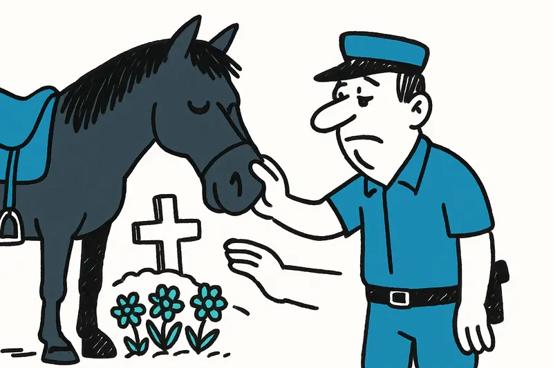 Roig CS – Despedida del caballo policial más conocido de Palma