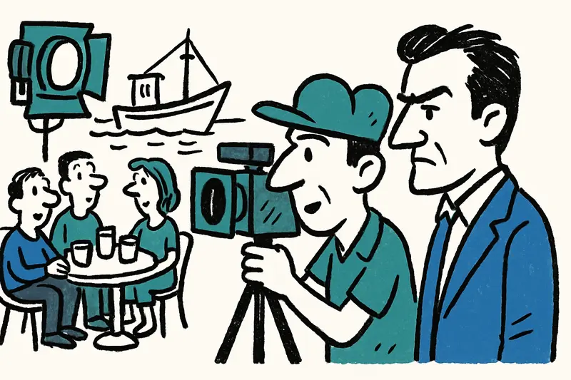 Rupert Friend rueda 'Youth' en Sant Elm – Brillo cinematográfico entre barcos de pesca y mesas de café