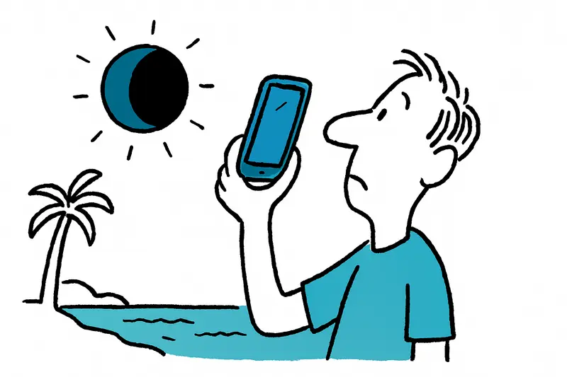 Eclipse solar: ¿Se puede fotografiar el espectáculo celeste en Mallorca con el smartphone sin peligro?