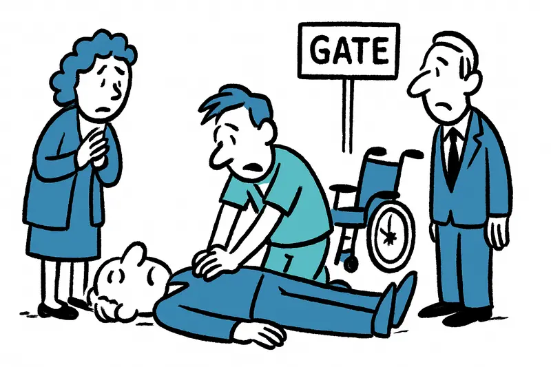 Final repentino en la puerta de embarque: un hombre de 70 años muere en el aeropuerto de Palma — ¿qué sucede ahora?