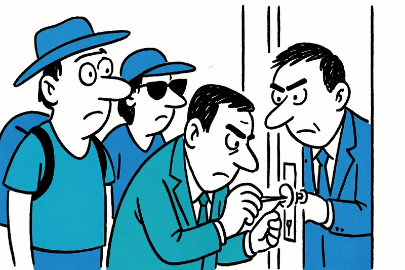 Touristengetarnt, präzise, professionell: Wie eine Gruppe Mallorca-Bewohnern die Türen vor der Nase öffnete