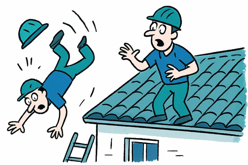 Valldemossa: After a four-meter fall – Who protects the workers on our roofs?