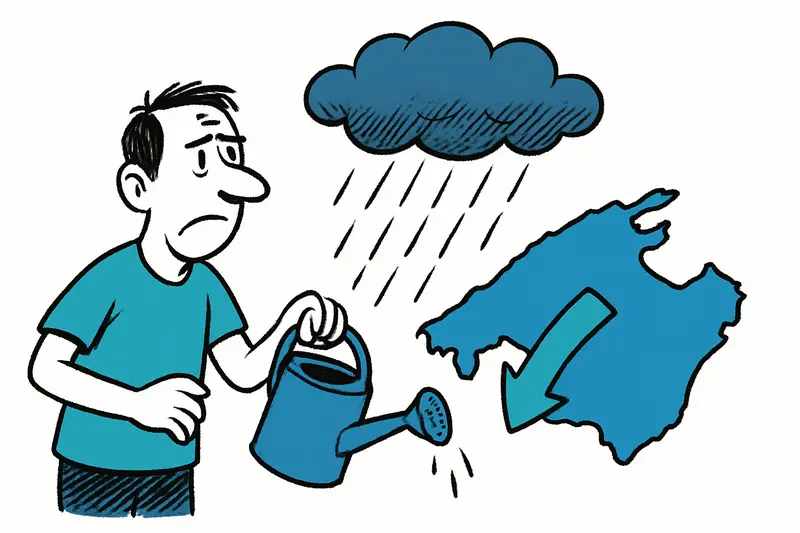 Regen in Sicht – reicht das Wasser am Ende der Woche für Mallorca?